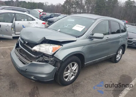 2010 Honda Cr-V Ex-L from USA, damaged, VIN 5J6RE3H78AL006828